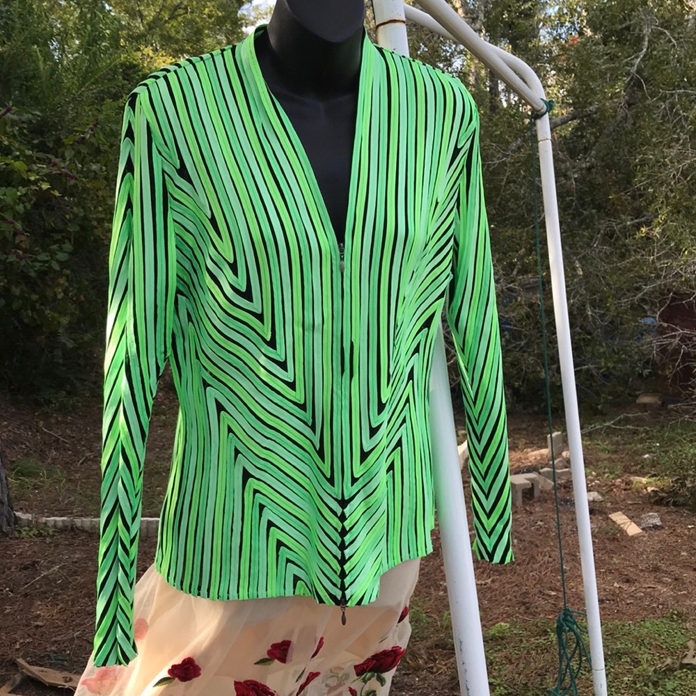 Adorable Andrea Rosati top blouse jacket Sz 10
